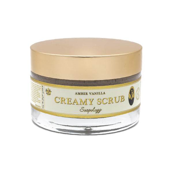 Creamy Scrub <br> Amber Vanilla - SoapologyNYC