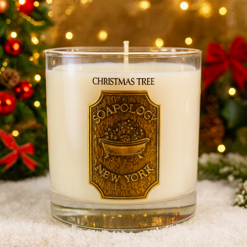 Soy Massage Candle - Christmas Tree