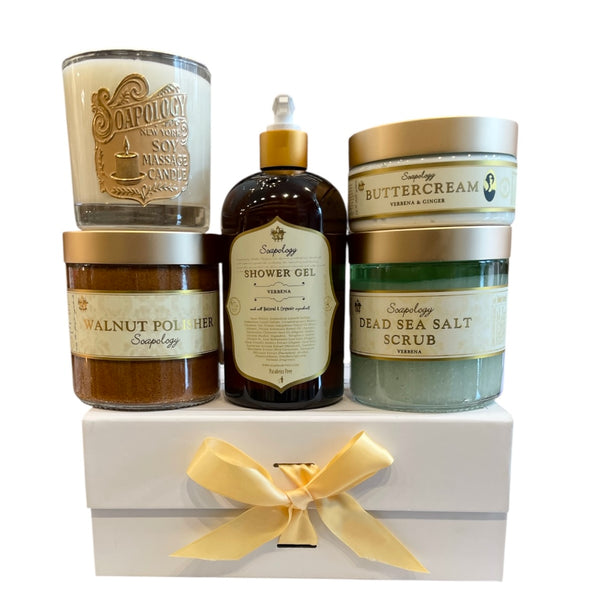 Verbena Deluxe Bath Gift Set | Soapology NYC