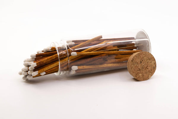 4" Brown/White Matchsticks - Matches, Bulk Loose 100 pcs (Copy)