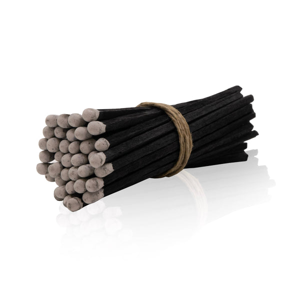 4" Black/White Matchsticks - Matches, Bulk Loose 100 pcs