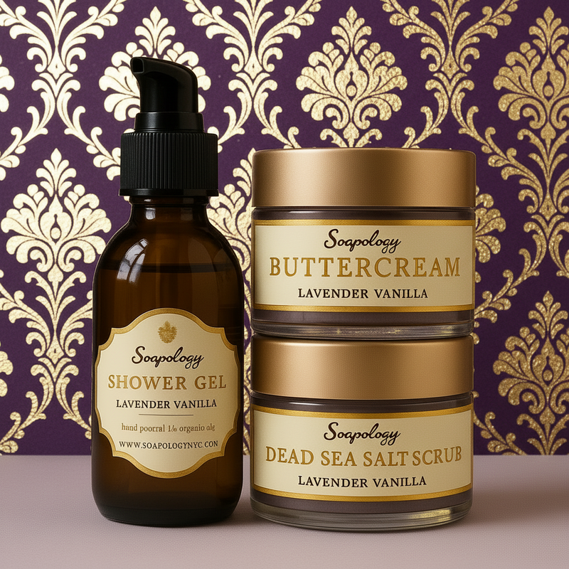 Trio Travel Gift Set - Lavender Vanilla w/ Shower Gel