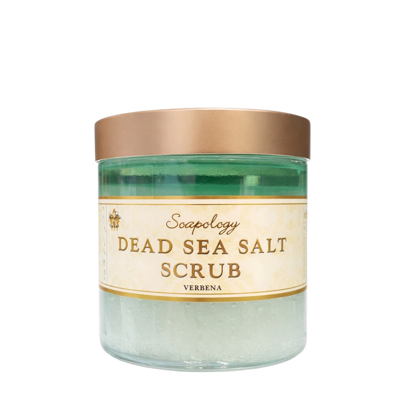 Dead Sea Salt Scrub - Verbena | Soapology NYC
