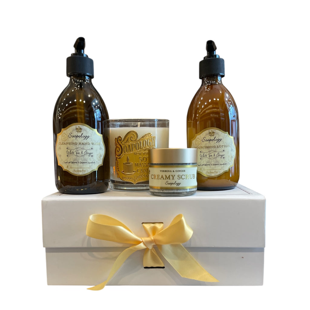 White Tea & Ginger Hand Care Collection | Soapology NYC