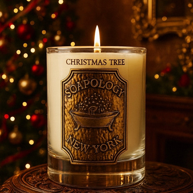 Soy Massage Candle - Christmas Tree
