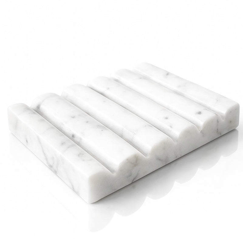 White Marble Soap Dish