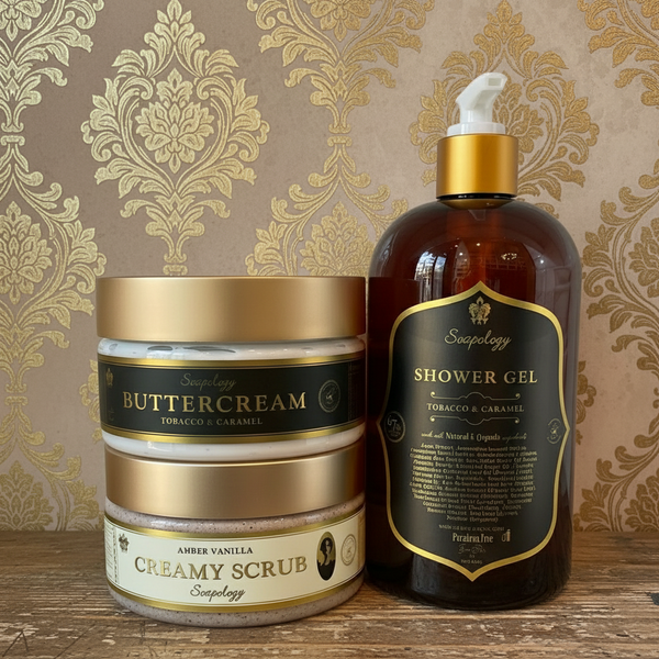 Signature Trio Gift Set - Tobacco & Caramel