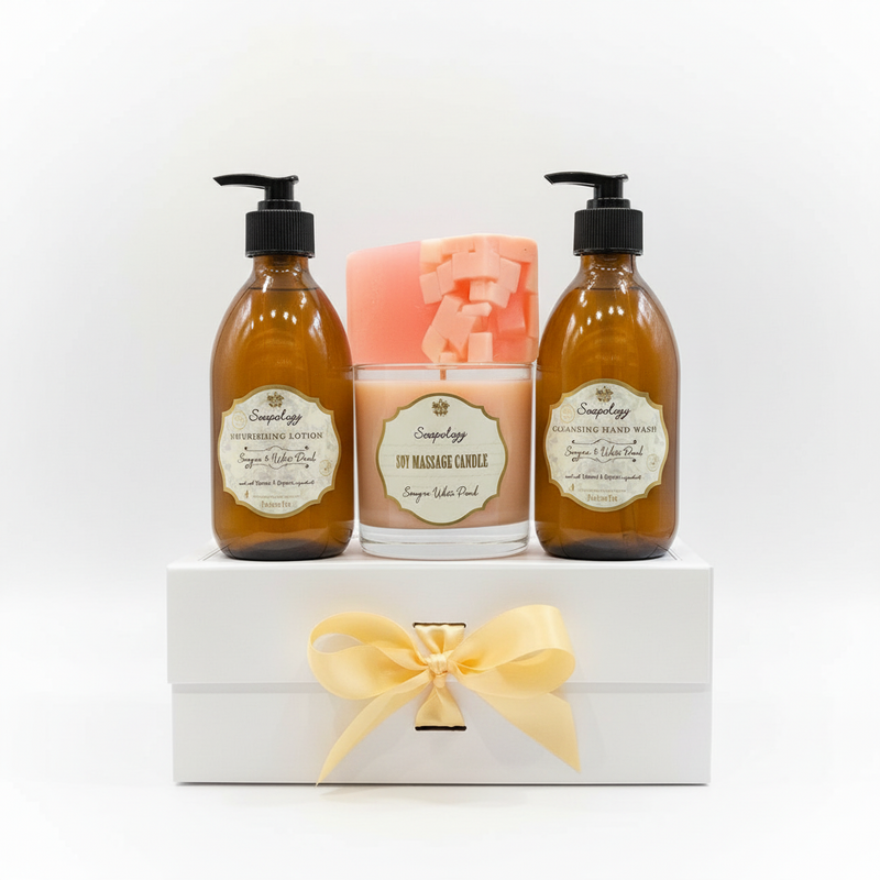 Sangria & White Peach Holiday Hand Care Collection