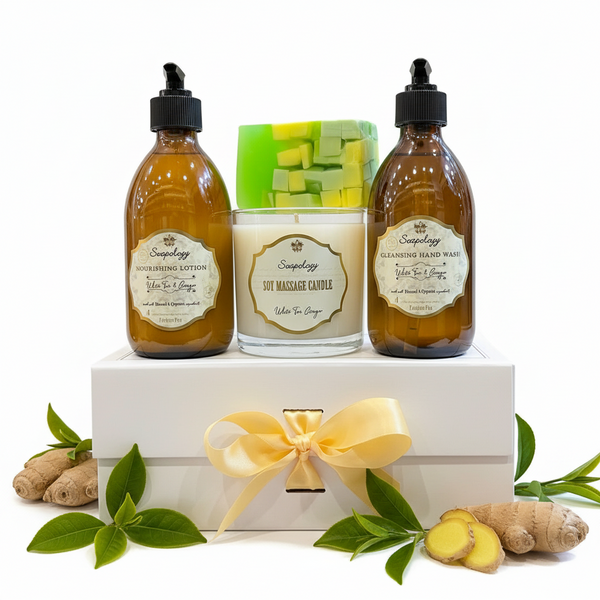 White Tea & Ginger Holiday Hand Care Collection