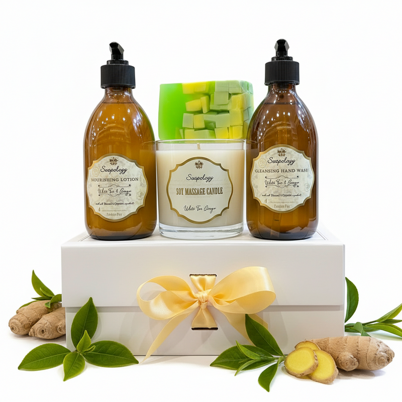 White Tea & Ginger Holiday Hand Care Collection