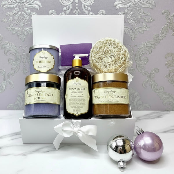 Lavender & Vanilla Deluxe Bath Gift Set