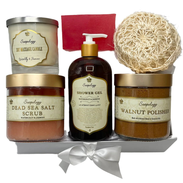 Gift Set w/ Shower Gel - Waterlily & Jasmine