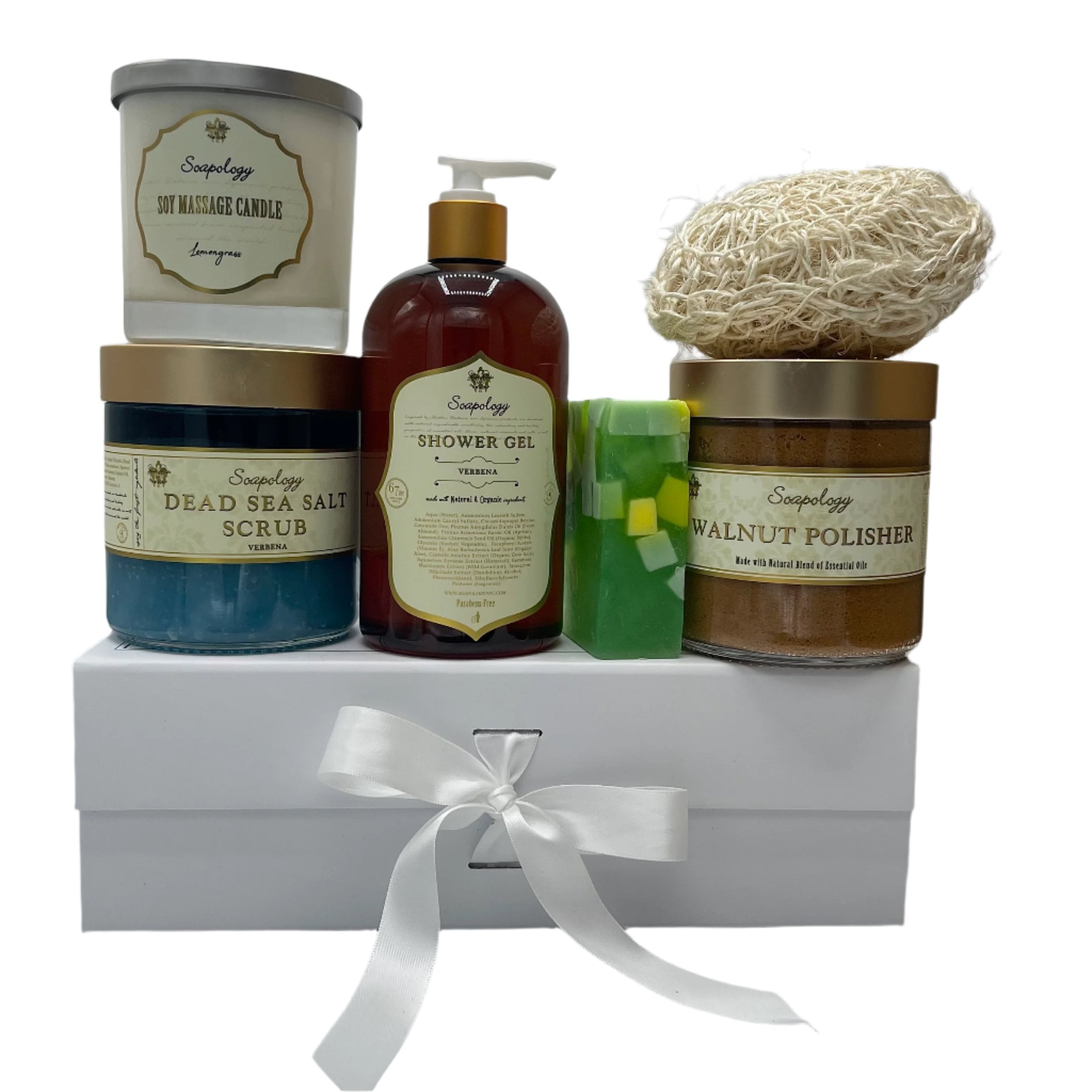 Verbena Deluxe Bath Gift Set | Soapology NYC