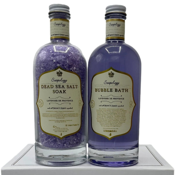 Gift Set Dead Sea Soak & Bubble Bath - Lavender