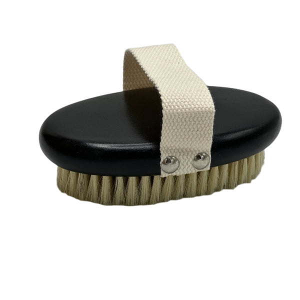 Oval dry brush handheld