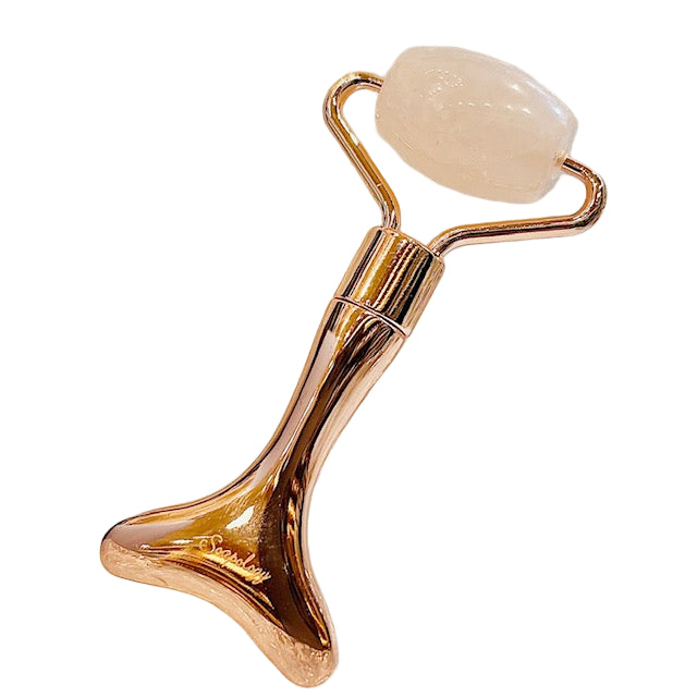 Small Face Massager Roller - Rose Quartz