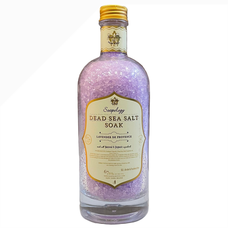 Dead Sea Salt Soak - Lavender De Provence