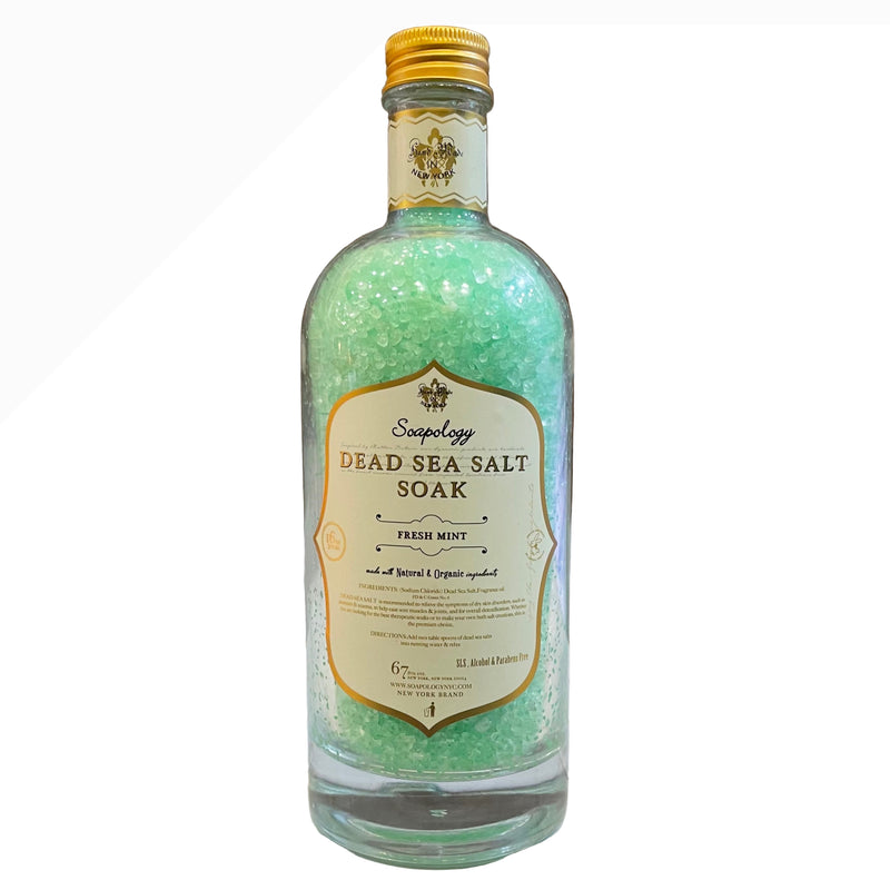 Dead Sea Salt Soak - Fresh Mint