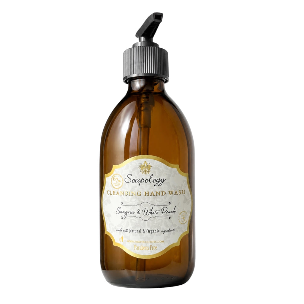 Cleansing Hand Wash - Sangria & White Peach | Soapology NYC