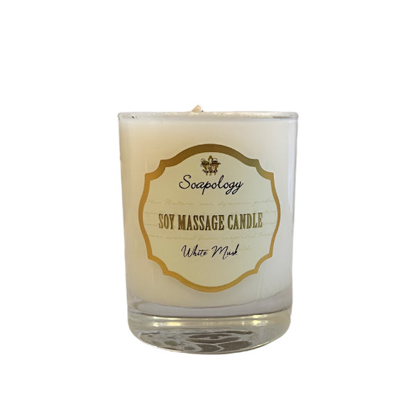 Soy Massage Candle - White Musk