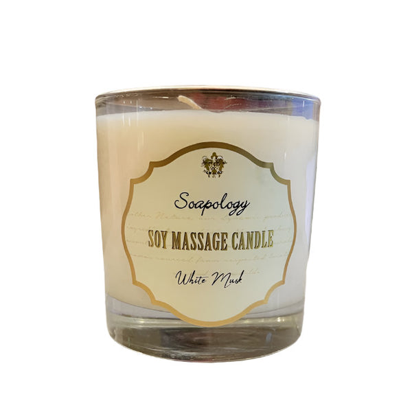 Soy Massage Candle - White Musk