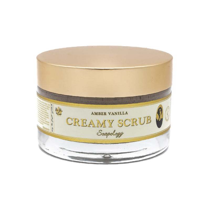 Creamy Scrub <br> Amber Vanilla - SoapologyNYC