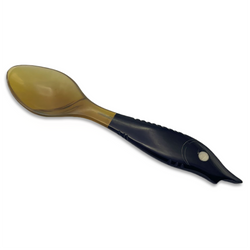 Spoon: Fish Shaped Spoon Made of Horn