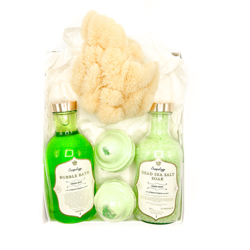 Relaxing Fresh Mint Gift Set