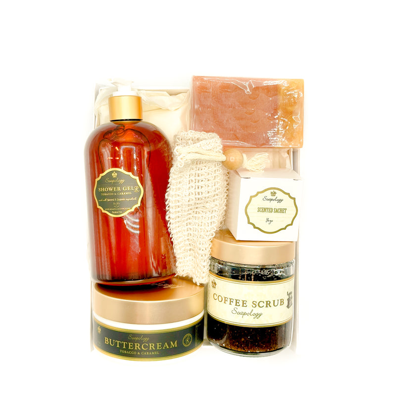 Self Care Tobacco Caramel Gift Set