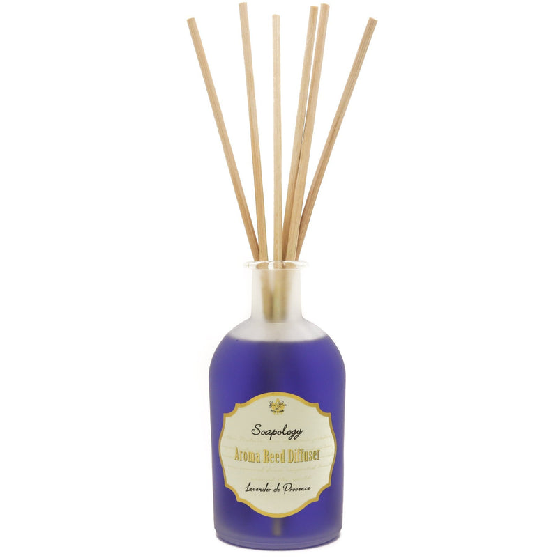 Aroma Reed Diffuser <br> Lavender De Provence - SoapologyNYC AROMATICS