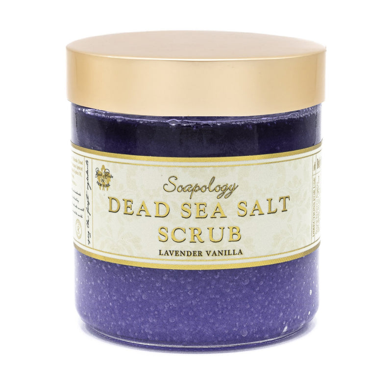 Dead Sea Salt Scrub <br> <b> Lavender Vanilla - SoapologyNYC SCRUBS