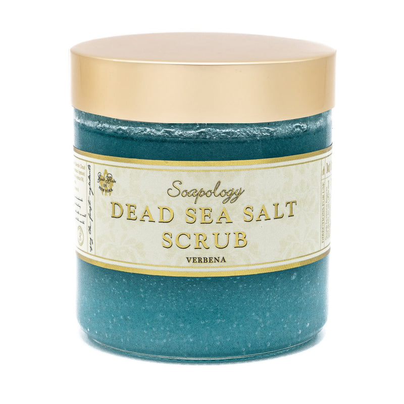 Dead Sea Salt Scrub <br> <b> Verbena - SoapologyNYC SCRUBS