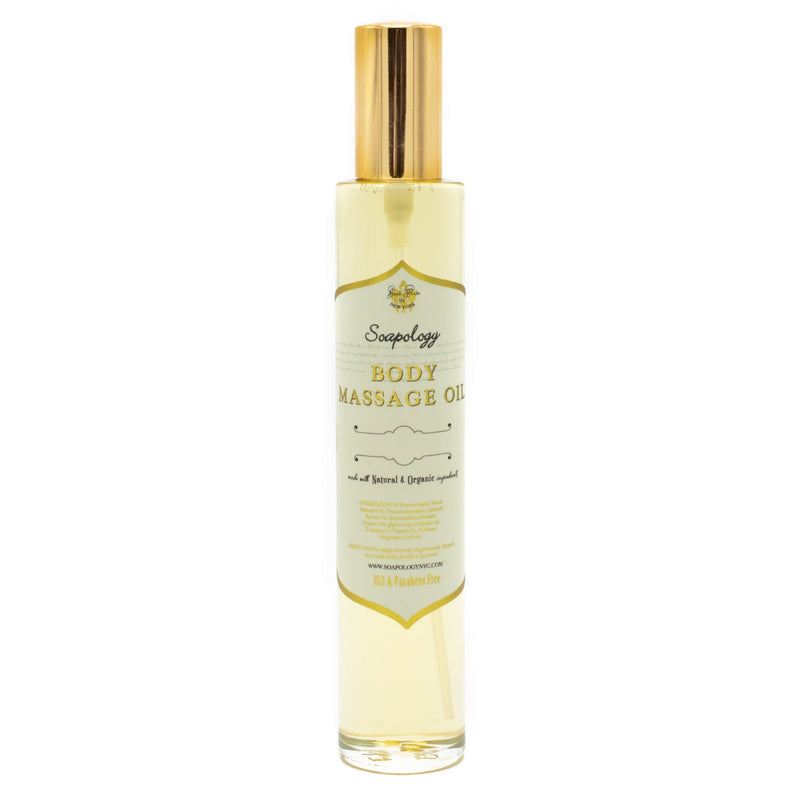 Moisturizing Body & Massage Oil <br> Black Amber - SoapologyNYC BODY