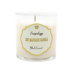 Soy Massage Candle <br> Black Coconut - SoapologyNYC CANDLES