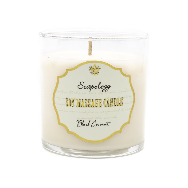 Soy Massage Candle - Black Coconut