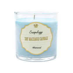Soy Massage Candle <br> Bluewood - SoapologyNYC
