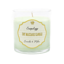 Soy Massage Candle <br> Cucumber Melon - SoapologyNYC CANDLES