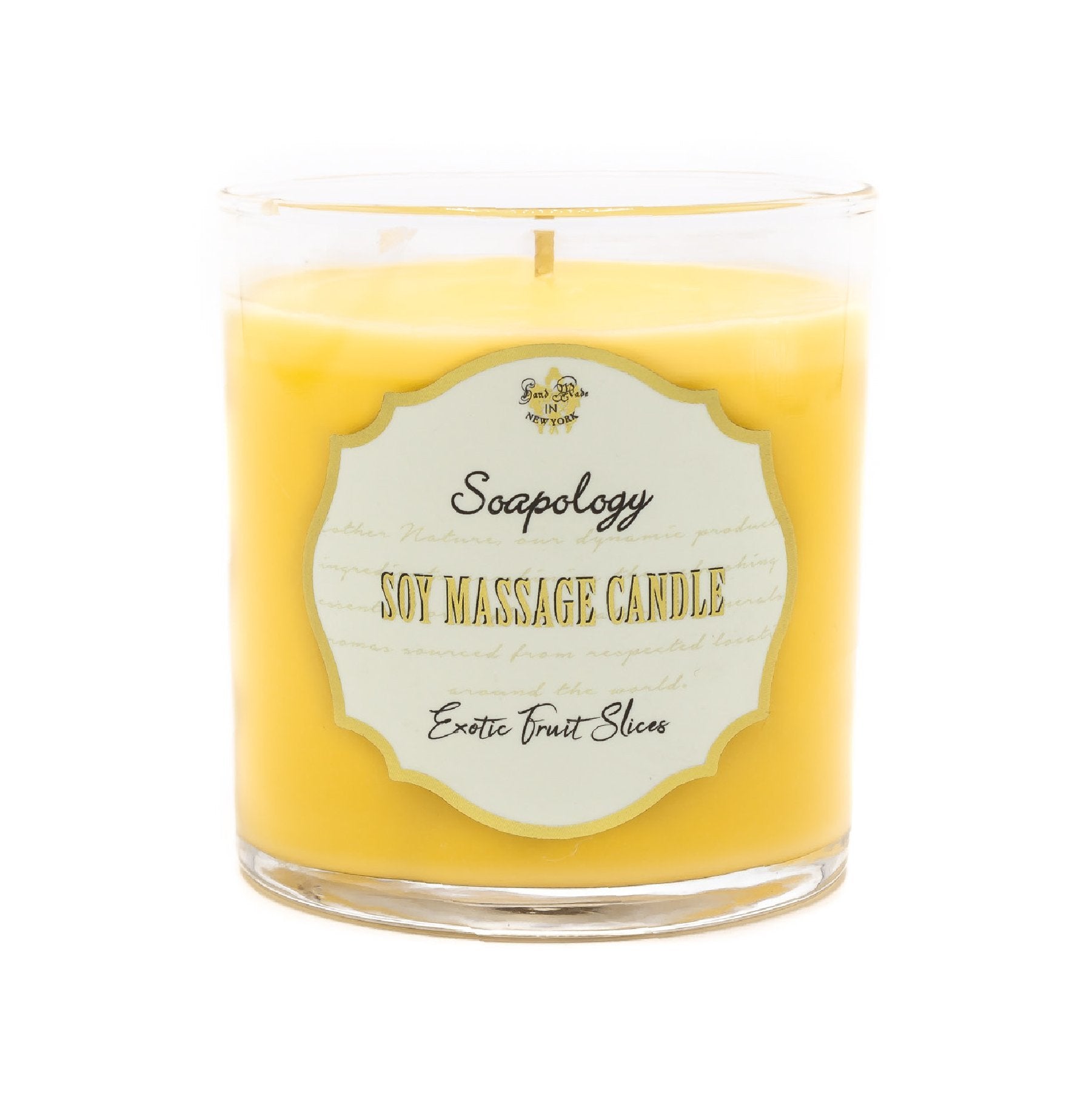 Soy Massage Candle Exotic Fruit Soapology NYC