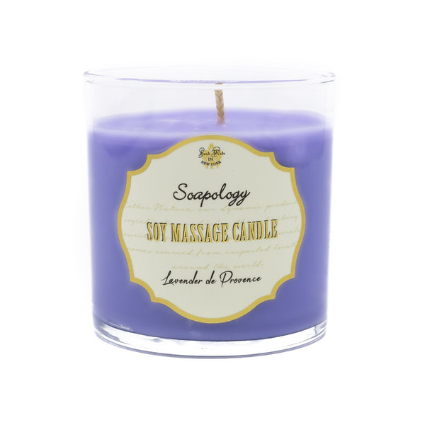 Soy Massage Candle <br> Lavender de Provence - SoapologyNYC CANDLES