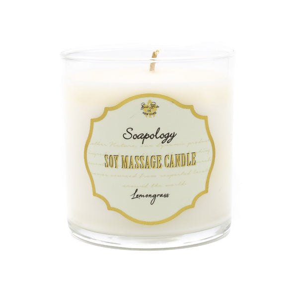 Soy Massage Candle <br> Lemongrass - SoapologyNYC CANDLES