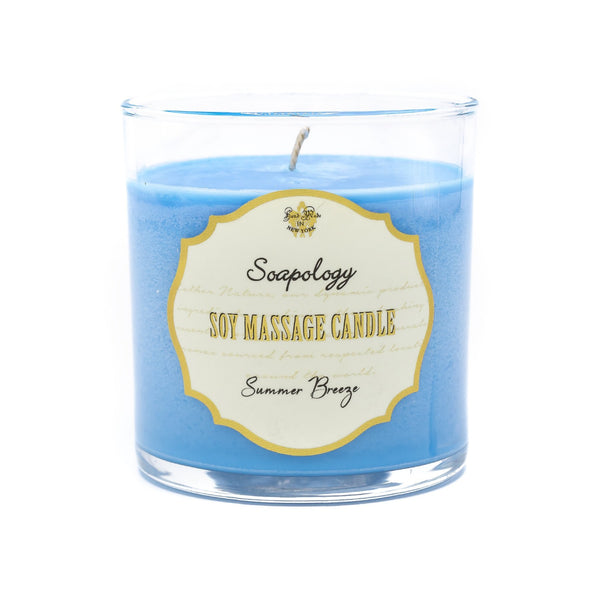Soy Massage Candle <br> Summer Breeze - SoapologyNYC