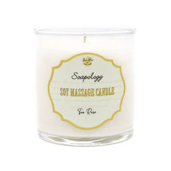 Soy Massage Candle <br> Tea Rose - SoapologyNYC