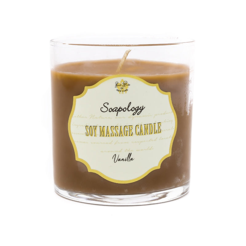 Soy Massage Candle <br> Vanilla - SoapologyNYC CANDLES