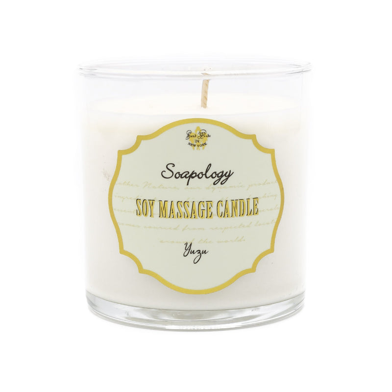 Glass Soy Candle – Yuzu Soap